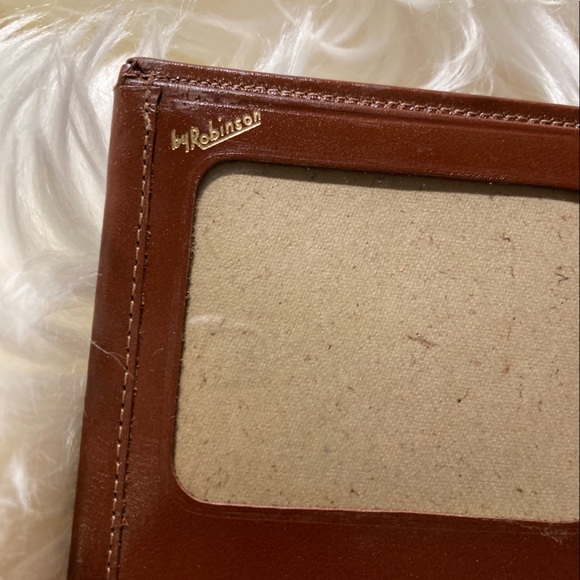 Vintage leather billfold wallet Research Institute of America, Inc. 👓🔎👨‍🏫 - Picture 2 of 10